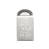 T&G 64 GB Metal Series USB 2.0 Silver (TG107-64G) - зображення 1