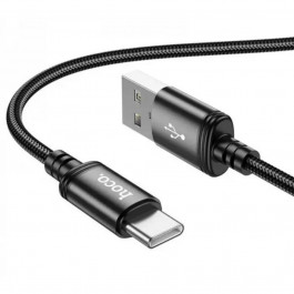 Hoco X89 Wind USB Type-A to USB Type-C 1m Black (6931474784360)