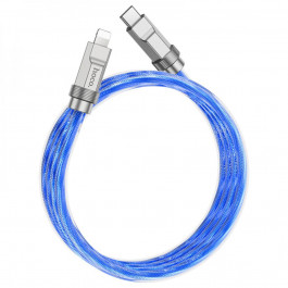 Hoco U113 USB Type-C to  Lightning 1m Blue (6931474790026)