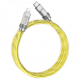 Hoco U113 USB Type-C to Lightning 1m Gold (6931474790002)