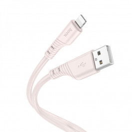 Hoco X97 Crystal Color USB Type-A to Lightning 1m Light Pink (6931474799821)