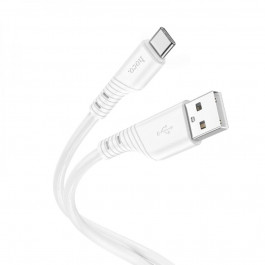 Hoco X97 Crystal Color USB Type-A to USB Type-C 1m White (6931474799876)