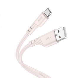 Hoco X97 Crystal USB Type-A to USB Type-C 1m Light Pink (6931474799906)