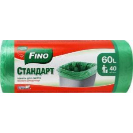 Fino Пакети для сміття  60 л х 40 шт (4823058337036)
