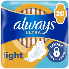 Always Прокладки гігієнічні  Ultra Light Розмір 1 20шт