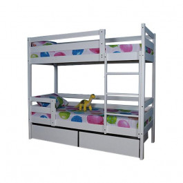 SportBaby Двоярусне ліжко з ящиками, Babyson 6, 80x190 см