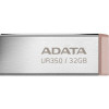 ADATA 32 GB UR350 USB 3.2 Silver/Brown (UR350-32G-RSR/BG) - зображення 1