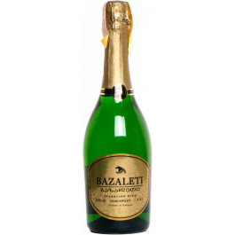 Bazaleti Вино ігристе  біле напівсолодке 12%, 750 мл (4867616022590)