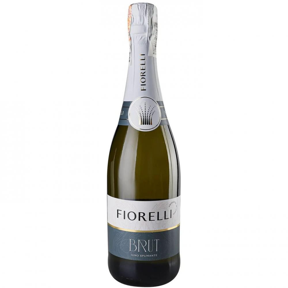 Fiorelli Вино ігристе  Brut белое, 11%, 750 мл (8002915006278) - зображення 1