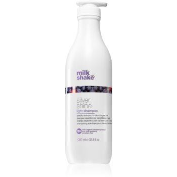 Milk Shake Silver Shine шампунь для сивого та блонд волосся light 1000 мл - зображення 1