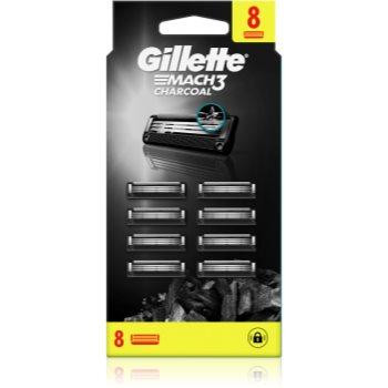 Gillette Mach3 Charcoal Змінні картриджі 8 кс - зображення 1