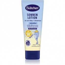 Bubchen Sensitive Sun Lotion SPF 50+ захисне молочко для засмаги для дітей SPF 50+ 100 мл