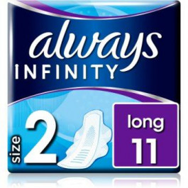 Always Infinity Long Size 2 прокладки гігієнічні 11 кс