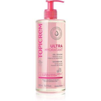 Topicrem UH BODY Gentle Cleansing Gel делікатний очищуючий гель для обличчя, тіла та волосся 500 мл - зображення 1