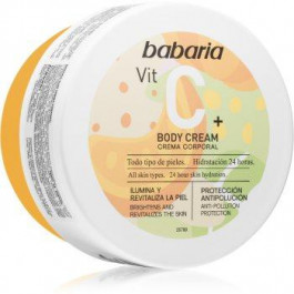 Babaria Vitamin C зволожуючий крем для тіла для всіх типів шкіри 400 мл