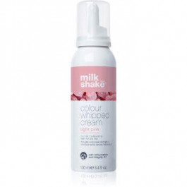 Milk Shake Colour Whipped Cream тонуючий мус для всіх типів волосся Light Pink 100 мл