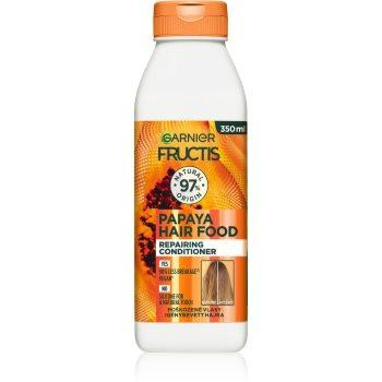 Garnier Fructis Papaya Hair Food відновлюючий кондиціонер для пошкодженого волосся 350 мл - зображення 1