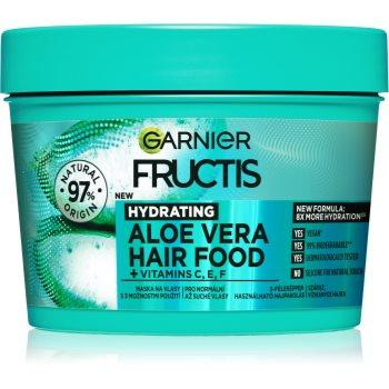 Garnier Fructis Aloe Vera Hair Food зволожуюча маска для нормального та сухого волосся 400 мл - зображення 1