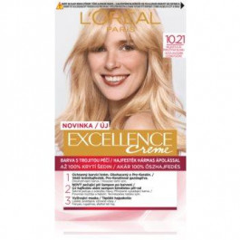 L'Oreal Paris Excellence Creme фарба для волосся відтінок 10.21 Very Light Pearl Blonde 1 кс