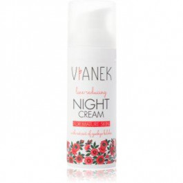 Vianek Line-Reducing омолоджуючий розгладжуючий нічний крем для зрілої шкіри 50 мл