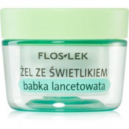 FLOSLEK Eye Care гель для шкіри навколо очей з подорожником та очанкою лікарською  10 гр