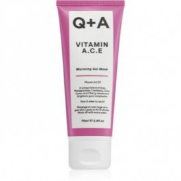 Q+A Vitamin A. C. E відновлююча гелева маска з вітамінами A, C, E 75 мл