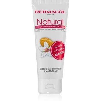 Dermacol Natural поживна крем-маска для дуже чутливої сухої шкіри 100 мл - зображення 1