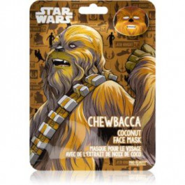   Mad Beauty Star Wars Chewbacca зволожувальнакосметична марлева маска з кокосовою олійкою 25 мл