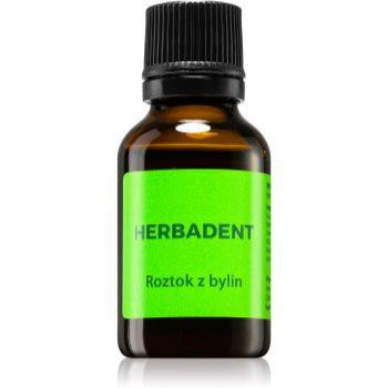 Herbadent Original трав'яний розчин для зубів, язика та ясен 25 мл - зображення 1