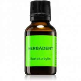Herbadent Original трав'яний розчин для зубів, язика та ясен 25 мл