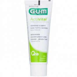 Sunstar GUM Activital Q10 паста для комплексного захисту зубів та свіжого подиху  75 мл