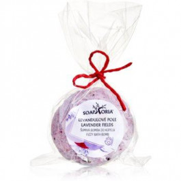 Soaphoria Lavender Fields шипучі бомбочки для ванни з відновлюючим ефектом 85 гр