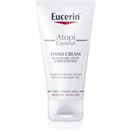 Eucerin AtopiControl крем для рук для сухої та атопічної шкіри з екстрактом вівса 75 мл