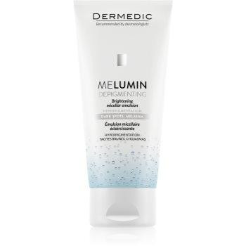 Dermedic Melumin очищуюча міцелярна емульсія для гіпер-пігментованої шкіри 200 мл - зображення 1