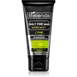 Bielenda Only for Men Super Mat зволожуючий гель проти блиску шкіри та розширених пор  50 мл