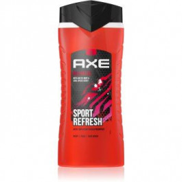 Axe Recharge Arctic Mint & Cool Spices освіжаючий гель для душа 3в1 400 мл