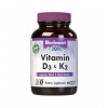 Bluebonnet Nutrition Vitamin D3 K2 60 вегакапсул - зображення 1
