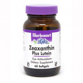 Bluebonnet Nutrition Натуральная добавка  Zeaxanthin plus Lutein, 60 капсул