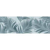 Ceramika Color Spettacolo Decoro Foliage Azzurro Rett SCP010 30x90 - зображення 4