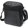 Vintage Функціональна чоловіча сумка-планшет із чорної шкіри флотар  (20677) - зображення 2