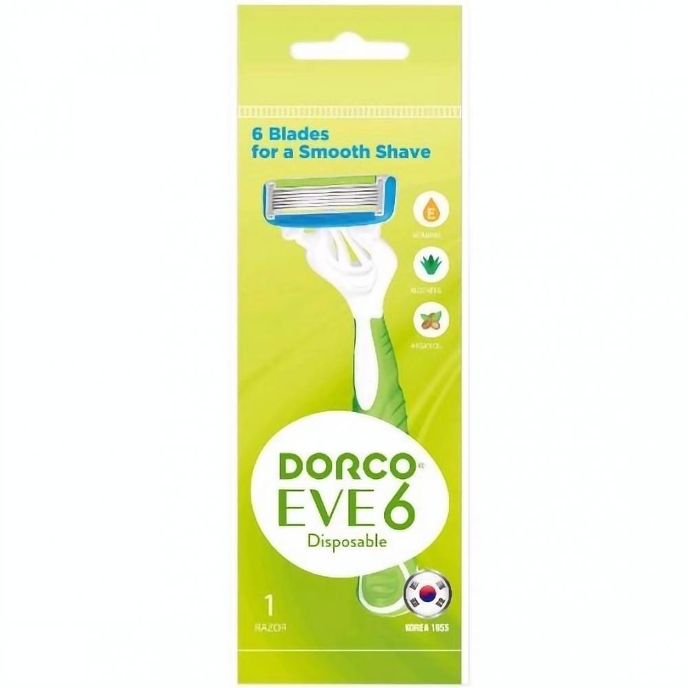 Dorco Бритва одноразовая  EVE 6 для женщин 6 лезвий (8801038584461) - зображення 1