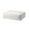 IKEA Ящик для зберігання одягу/постільної білизни BRUKSVARA, білий, 62x53x19 см (605.736.99) - зображення 1