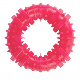 Agility Іграшка для собак  кільце 12 см рожеве (PI0071)