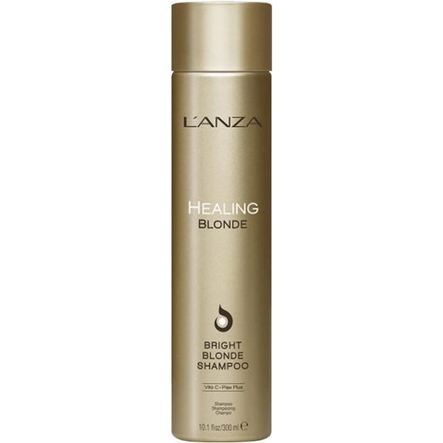 L'anza Целебный шампунь  Healing Blonde Bright Shampoo для натуральных и обесцвеченных светлых волос 300 мл - зображення 1