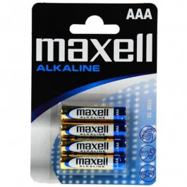 Maxell AAA bat Alkaline 4шт (MXBLR03)