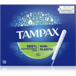 Tampax Super тампони з аплікатором 18 кс