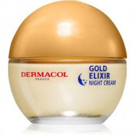 Dermacol Gold Elixir нічний омолоджуючий крем з екстрактом ікри  50 мл