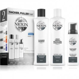 Nioxin System 2 Natural Hair Progressed Thinning подарунковий набір унісекс III.