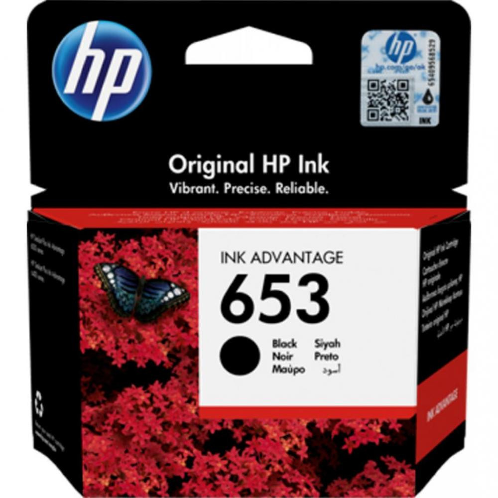 HP 653 Black (3YM75A) - зображення 1