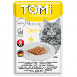 TOMi Sterilised Chicken in Jelly 85 г (157268)
